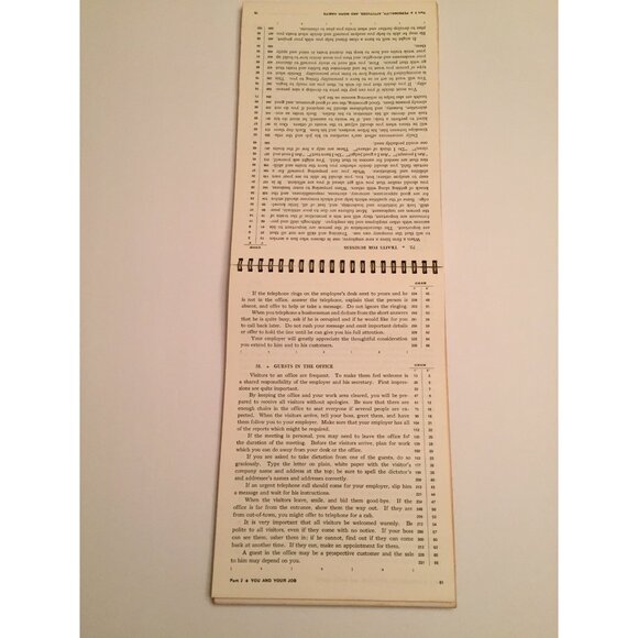 1961 Typewriting Timed Writings with Selected Drills 101 2nd Edition Thompson - Picture 16 of 16